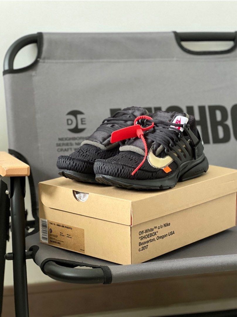 nike off white presto 2018