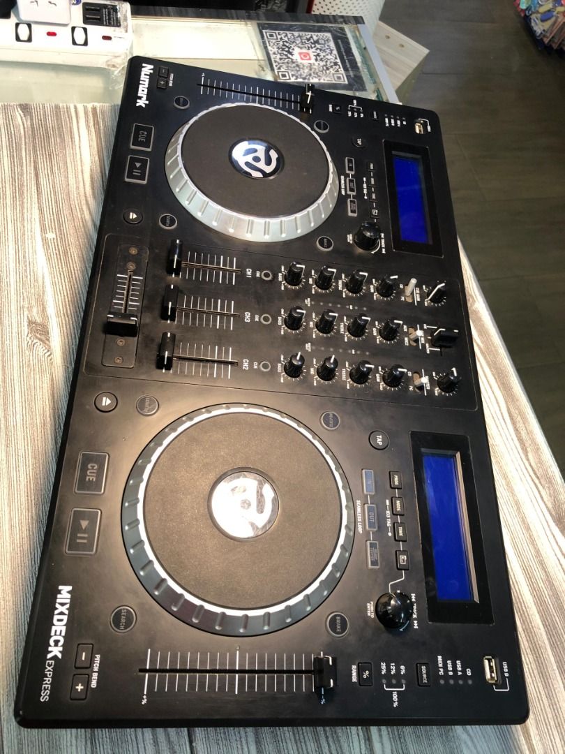 Numark Mixdeck Express 2 Channel DJ Controller With CD (USB OUT ...
