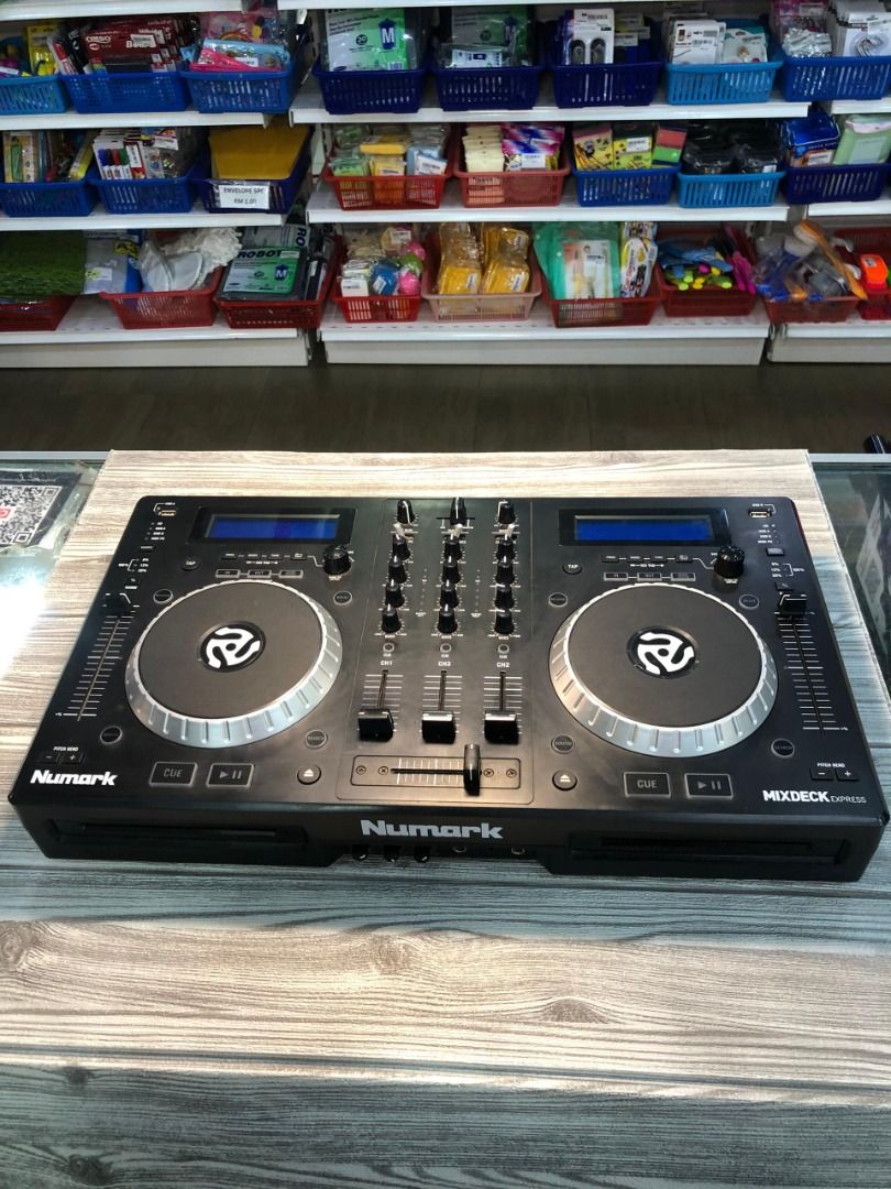 Numark Mixdeck Express 2 Channel DJ Controller With CD (USB OUT ...