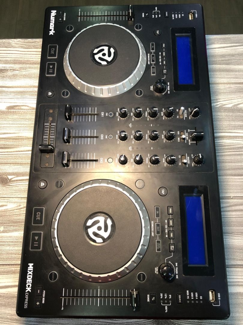 Numark Mixdeck Express 2 Channel DJ Controller With CD (USB OUT ...