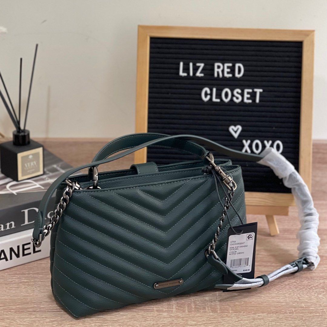 Rebecca minkoff edie medium top handle satchel best sale