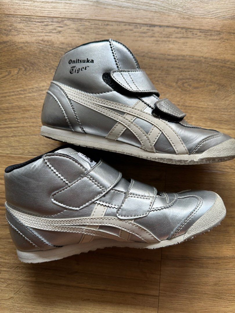 Onitsuka Tiger Mexico Mid Runner Kids Babies Kids Babies Kids Fashion on Carousell