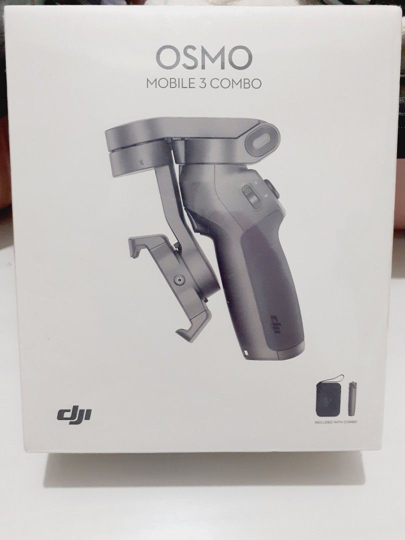 OSMO MOBILE 3 COMBO (ORIGINAL for SALE!!!) (Category: Other Gadgets) located in Pasig City. Submitted by theDclutter (Listing ID 1297010045, Image 1). Description: OSMO MOBILE 3 COMBO for SALE!!! Galing ibang bansa. -NEW -SEALED -100% ORIGINAL Payment is tru gcash or paymaya SF c/o buyer.