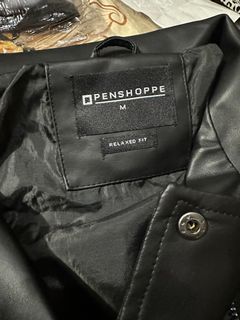Penshoppe Faux Leather Biker Jacket