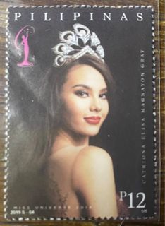 PHILIPPINES 2019 Catriona Gray MNH (5 available)