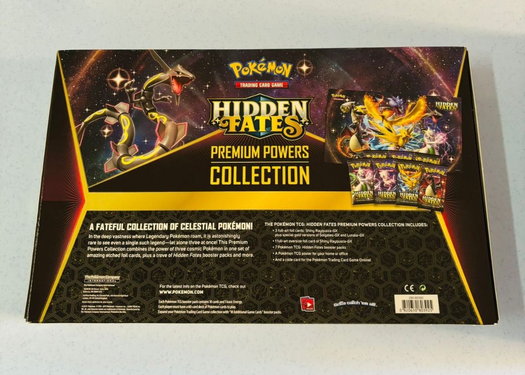 Pokemon TCG Hidden Fates Premium Powers Collection Box [Sealed/Unopened],  Hobbies & Toys, Toys & Games on Carousell