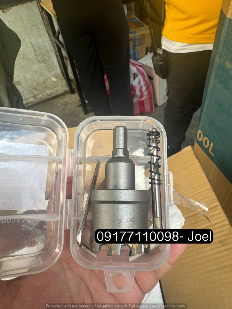 POWER CRAFT TCT HOLESAW (Category: Construction Tools & Equipment) located in Manila. Submitted by joeyroque09 (Listing ID 1296908771, Image 3). Description: Hole saw Specs: 25mm Post Price: 420 Hole saw Specs: 38mm Post Price: 650 Hole saw Specs: 50mm Post Price: 850 .