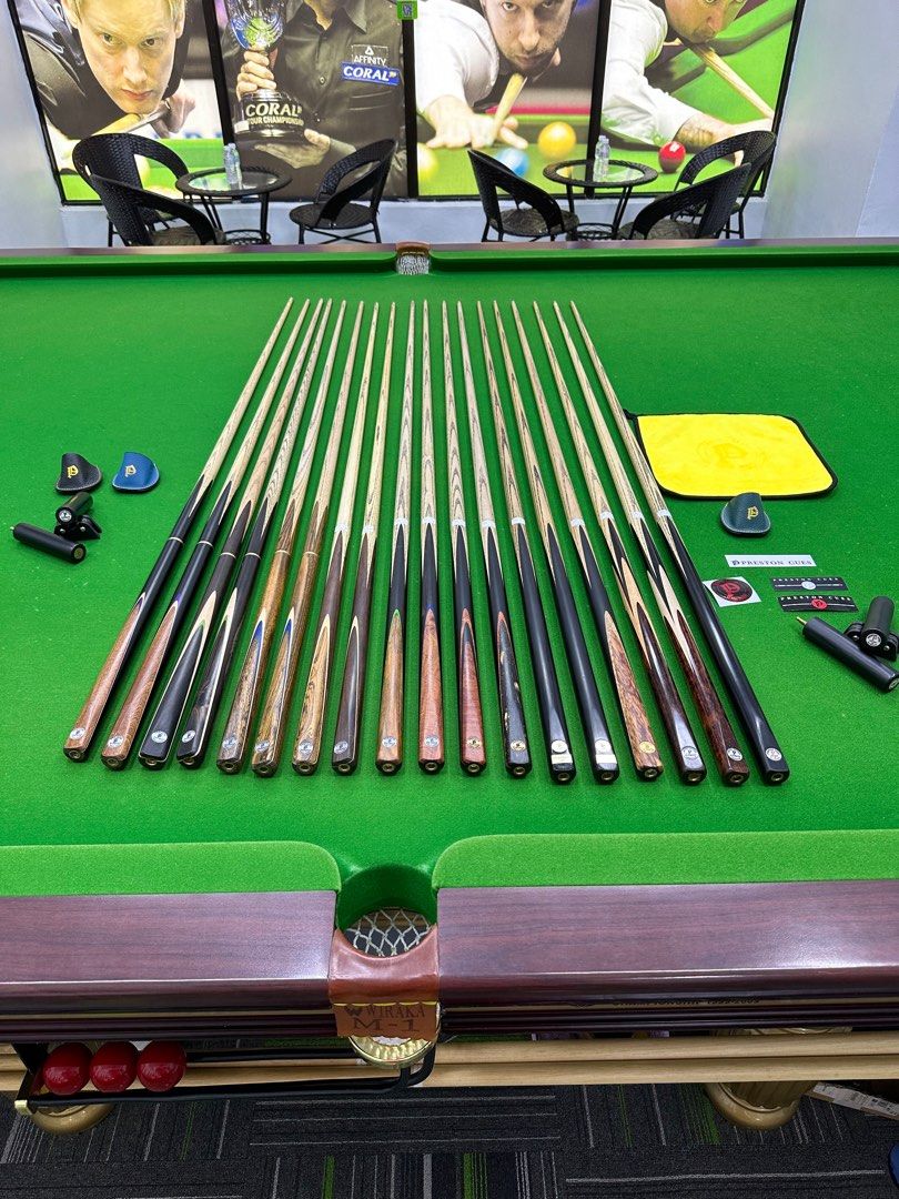 Preston Snooker Cue, Sports Equipment, Sports & Games, Billiards