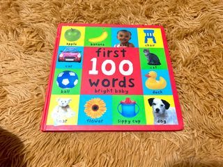 Priddy First 100 Words Oversized Board Book