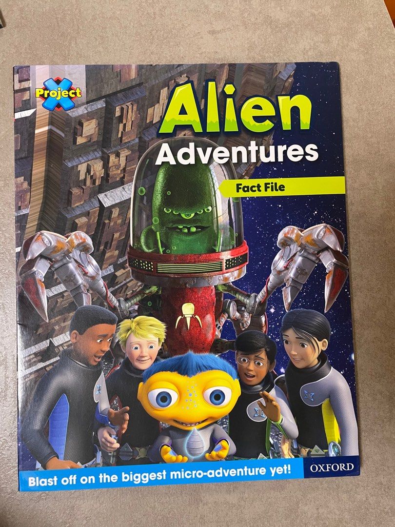 Project X Alien Adventure 24 books, 興趣及遊戲, 書本& 文具, 小說 