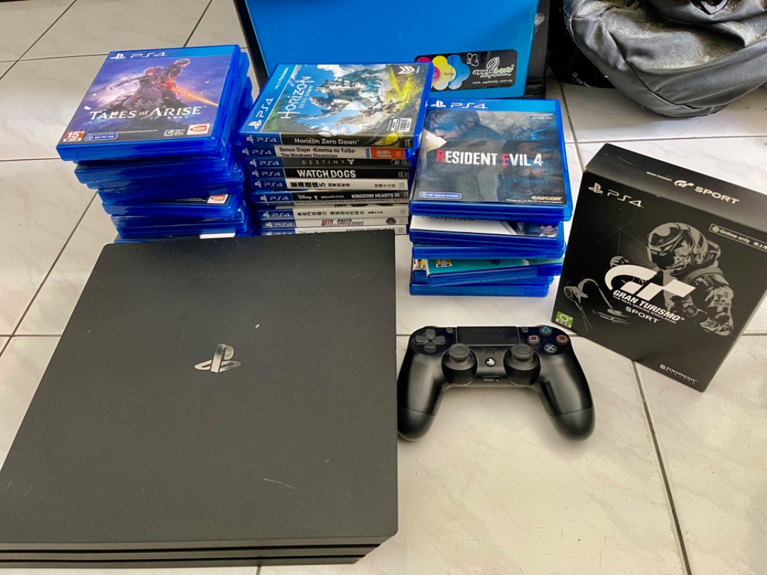 PS4 Pro 1TB with all games (Fix Price)