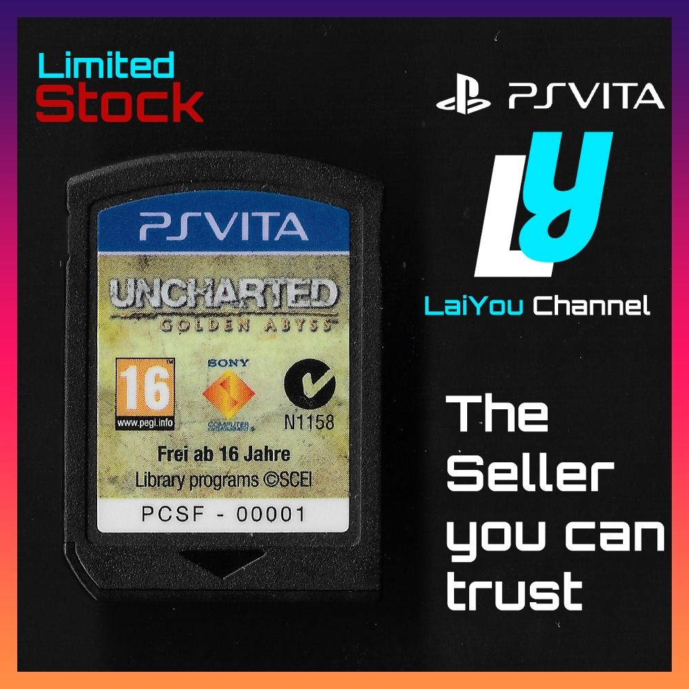 PS Vita Game - Uncharted Golden Abyss Uncharted PS Vita R2 English - PSV  GAME, Video Gaming, Video Games, PlayStation on Carousell