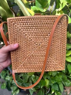 Rattan Bag from Bali Indonesia (Square)