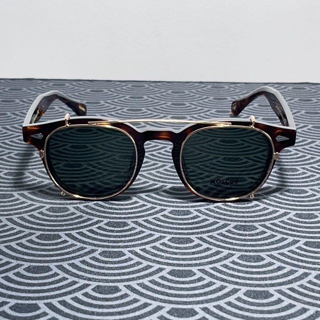 Ready Stock) Moscot Lemtosh in Tortoise ( Clip-On) 46-24-145