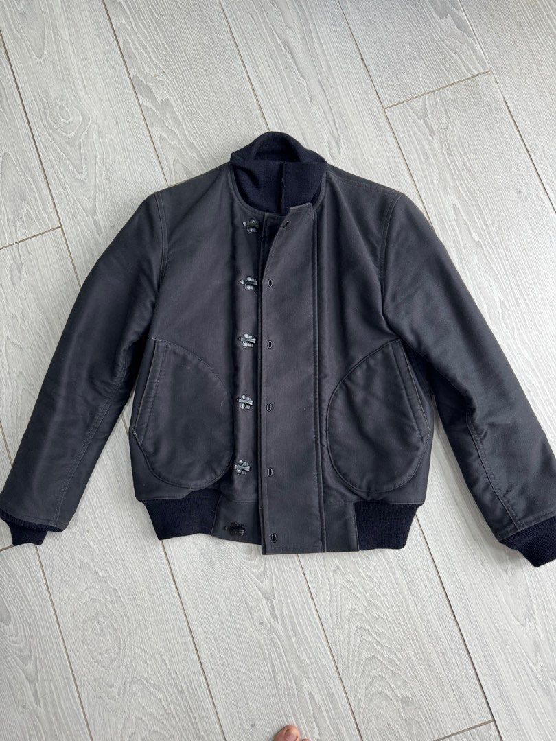 Real McCoy usn deck jacket 舊板size 38, 男裝, 外套及戶外衣服