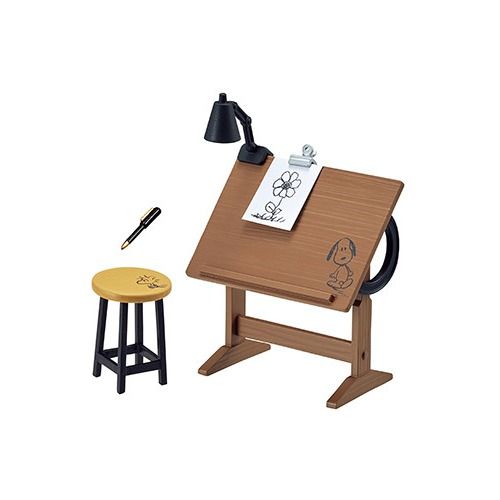 SALE || Re-Ment Snoopy's Art Studio [Split] (Category: Art & Prints) located in Valenzuela. Submitted by littlechopletsph (Listing ID 1296948243, Image 2). Description: PRICE: P600 NOW: P450 FULL SET: P3200 CHOICES: 1. Drawing 2. Oil Paint 3. Canvas 4. Wagon 5. Colored Pencils 6. Watercolor Paint 7. Drafting Desk 8. Art Book - Opened box, sealed item. MOP: Gcash/BPI MOD: J&T/SDD.