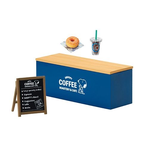 SALE || Re-Ment Snoopy's Coffee Roastery & Cafe [Split] (Category: Coffee Machines & Makers) located in Valenzuela. Submitted by littlechopletsph (Listing ID 1296948758, Image 2). Description: PRICE: P550 NOW: P400 FULL SET: P2800 CHOICES: 1. Welcome 2. Coffee Roaster 3. Coffee Grinder 4. Fresh Drip Coffee 5. Affogato 6. Expresso Machine 7. Cappucino 8. Takeout Coffee - Opened box, sealed item. MOP: Gcash/BPI MOD: J&T/SDD.