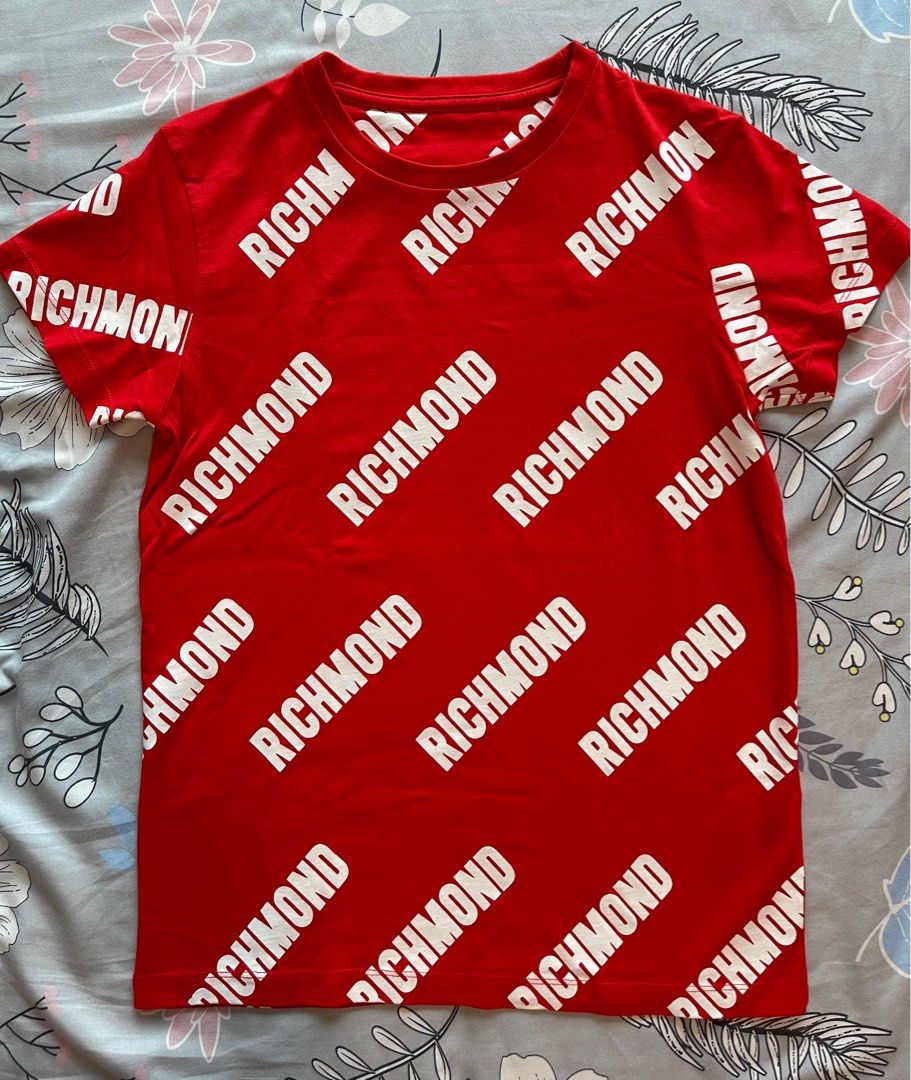 John Richmond Fila tee kids 12 Carousell
