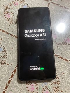 Samsung A31 128gb with 3 FREE phone cases
