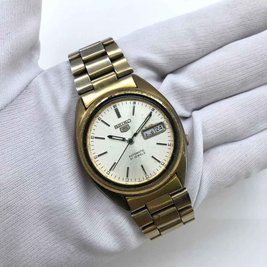 SEIKO 706076 SIZE 37 MM AUTOMATIC WATCH 247003321 Barang Mewah Jam Tangan di Carousell