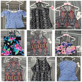 包順豐智能櫃 free SF locker Size S High Quality US Brand Raisins Swimwear Top Tankini Top swimsuit 高品質 美國品牌 raisins 泳衣上衣背心63009580383233110