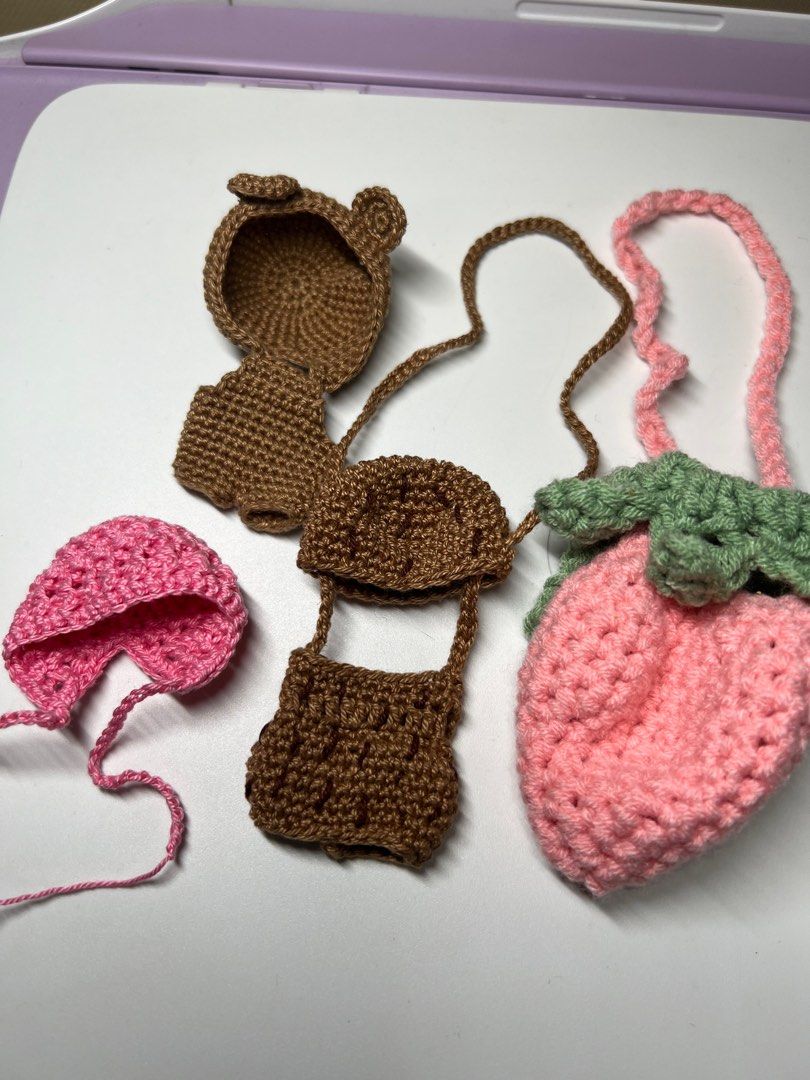 Sonny Angel Crochet Clothes Set (Category: Babies & Kids Fashion) located in Pasig City. Submitted by b.nini (Listing ID 1296944338, Image 1). Description: Selling as a set.