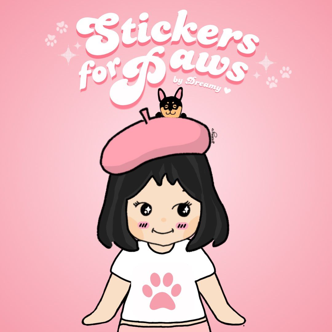 Sticker for Paws [UFS LFB WTS SONNY ANGEL SNOOPY POPMART CRYBABY MIFFY ...