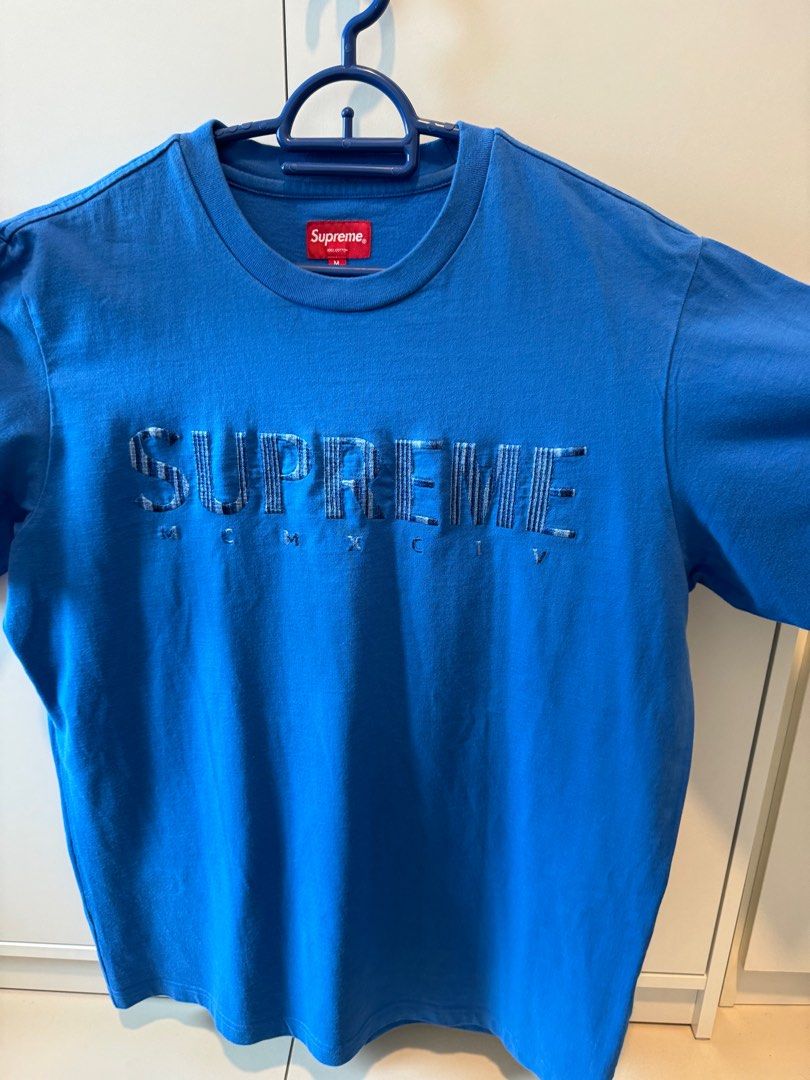 Supreme gradient logo tee cheap