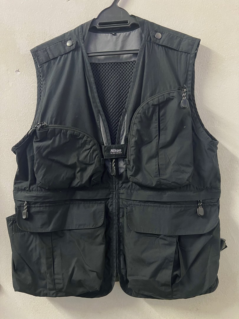 Nikon Tactical Vest, Men's Fashion, Tops & Sets, Vests on Carousell