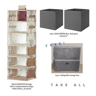Take all Authentic IKEA Storage box with free