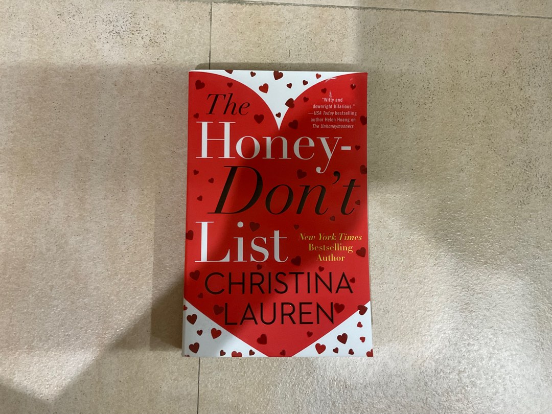 The honey dont list by christina lauren hobbies toys books