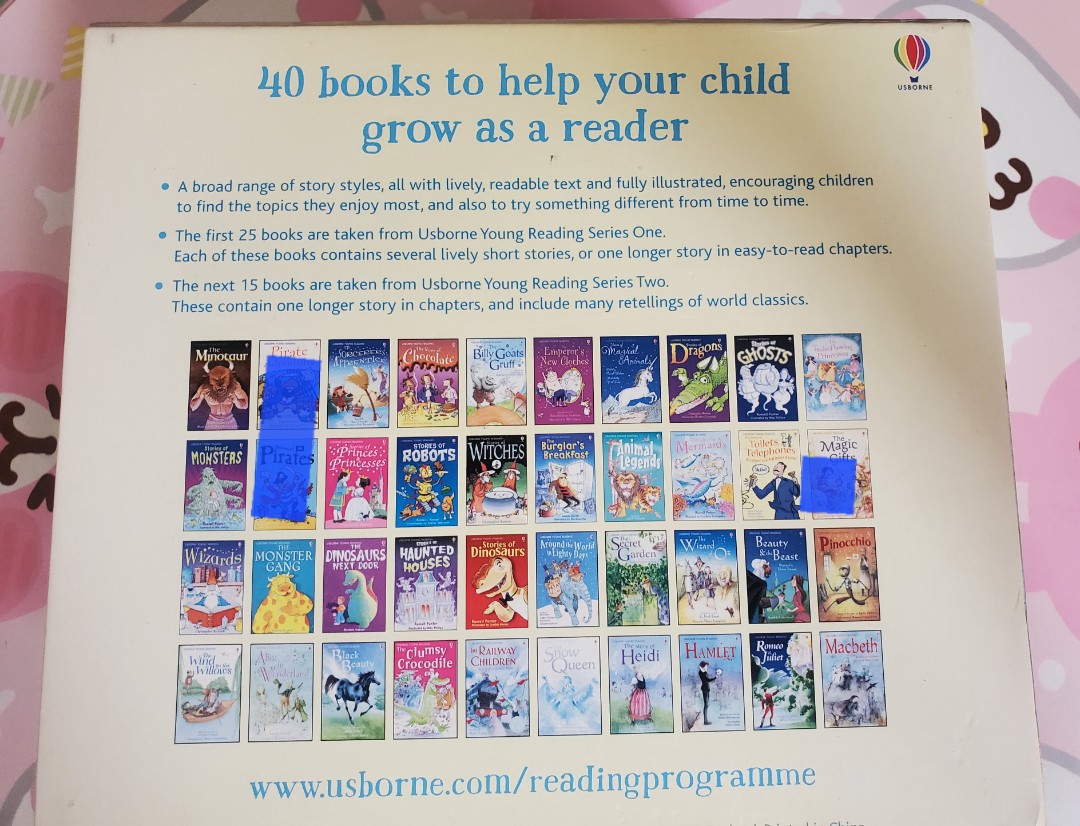 The Usborne Reading Collection 40 books Usborne Young Reading 
