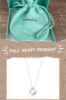 Tiffany full heart pendant
