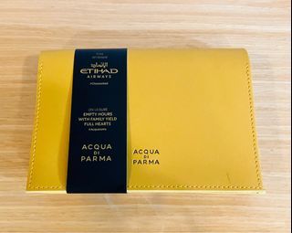 Travel kit with fragrance - Aqua di Parma ( Etihad Airways)