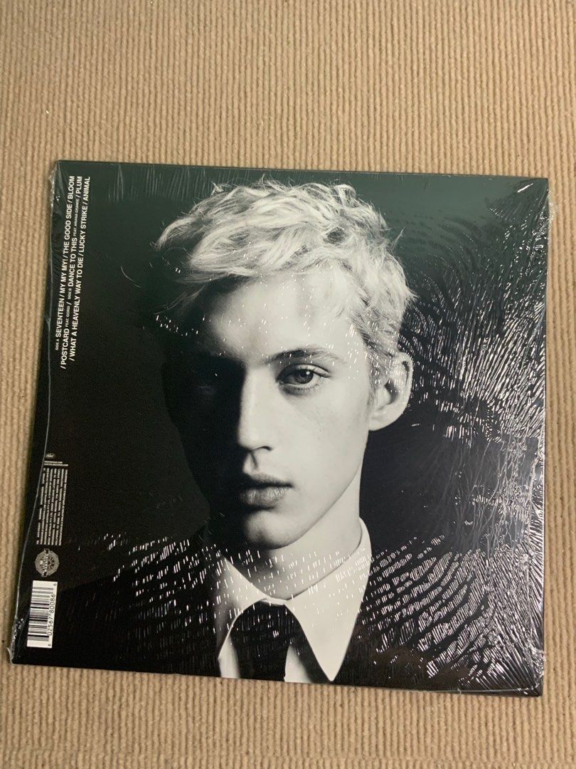 Troye Sivan - Bloom (Sealed Black) (Category: Vinyls) located in Laoag. Submitted by benecldrn (Listing ID 1296935681, Image 2). Description: Still in shrink wrap.
