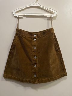 Uniqlo Corduroy Brown Skirt