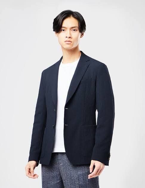 Uniqlo seersucker suit discount