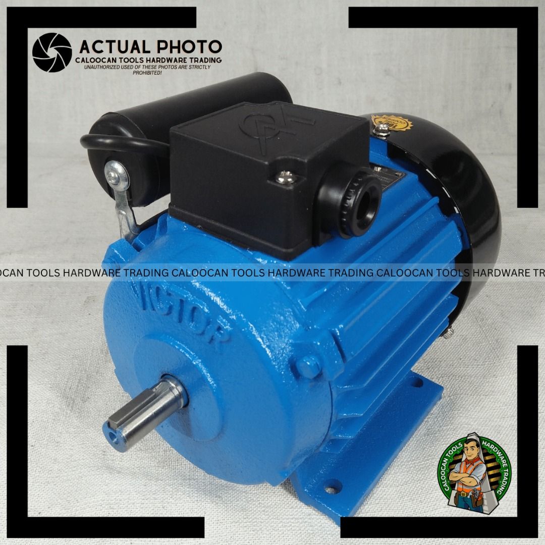 Victor 1/4HP Single Phase Induction Motor/Electric Motor (VICTOR-EM1 ...