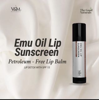 V&M Emu Oil Lip Sunscreen