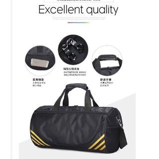 Yoga bag fitness bag men's and women's large-capacity one-shoulder backpack cylinder sports portable