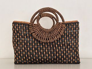 Zara Raffia Bag