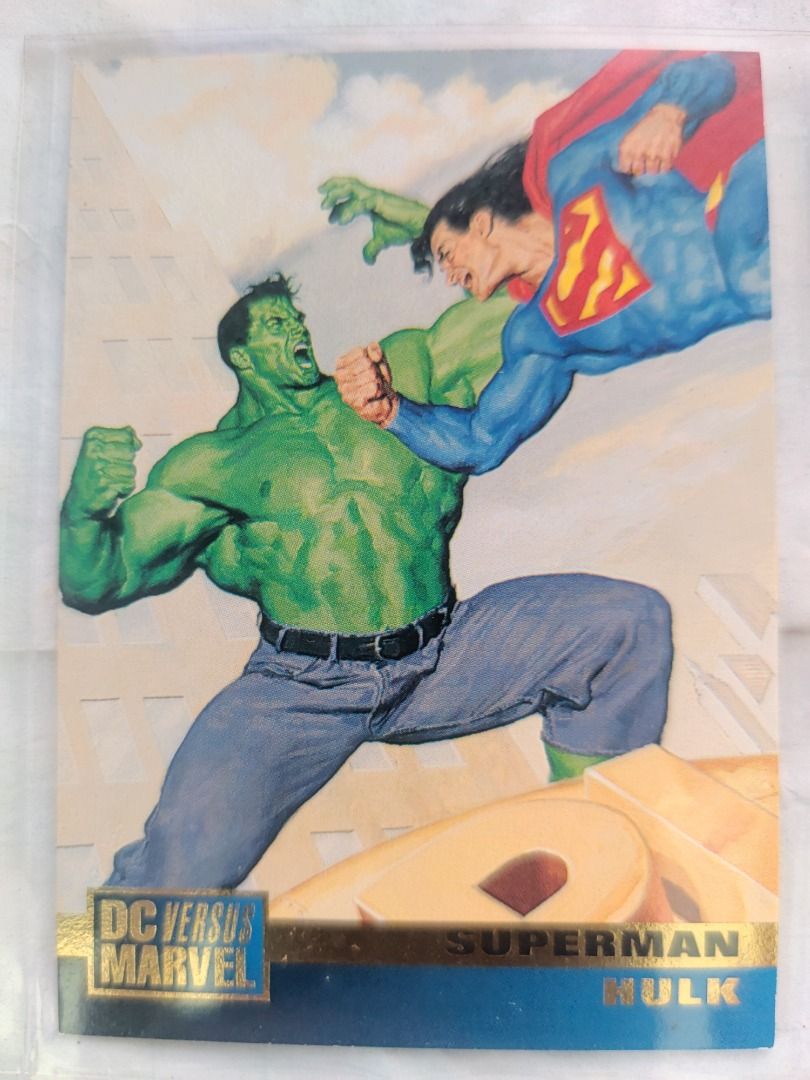 1995 DC versus Marvel Rival Superman/Hulk (Category: Comics & Manga) located in Kawit. Submitted by ryuko.matoi (Listing ID 1297138357, Image 1). Description: 1995 DC versus Marvel Rival Superman/Hulk No reply means not interested No trade/swaps No reservation MOP - BDO & Cash Pick up location: Rosedale Residences, Barangay San Sebastian, Kawit Cavite..