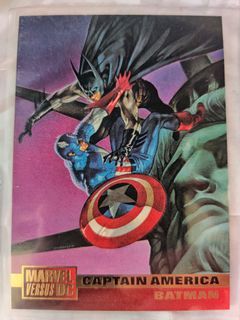1995 Marvel versus DC Rival Captain America/Batman