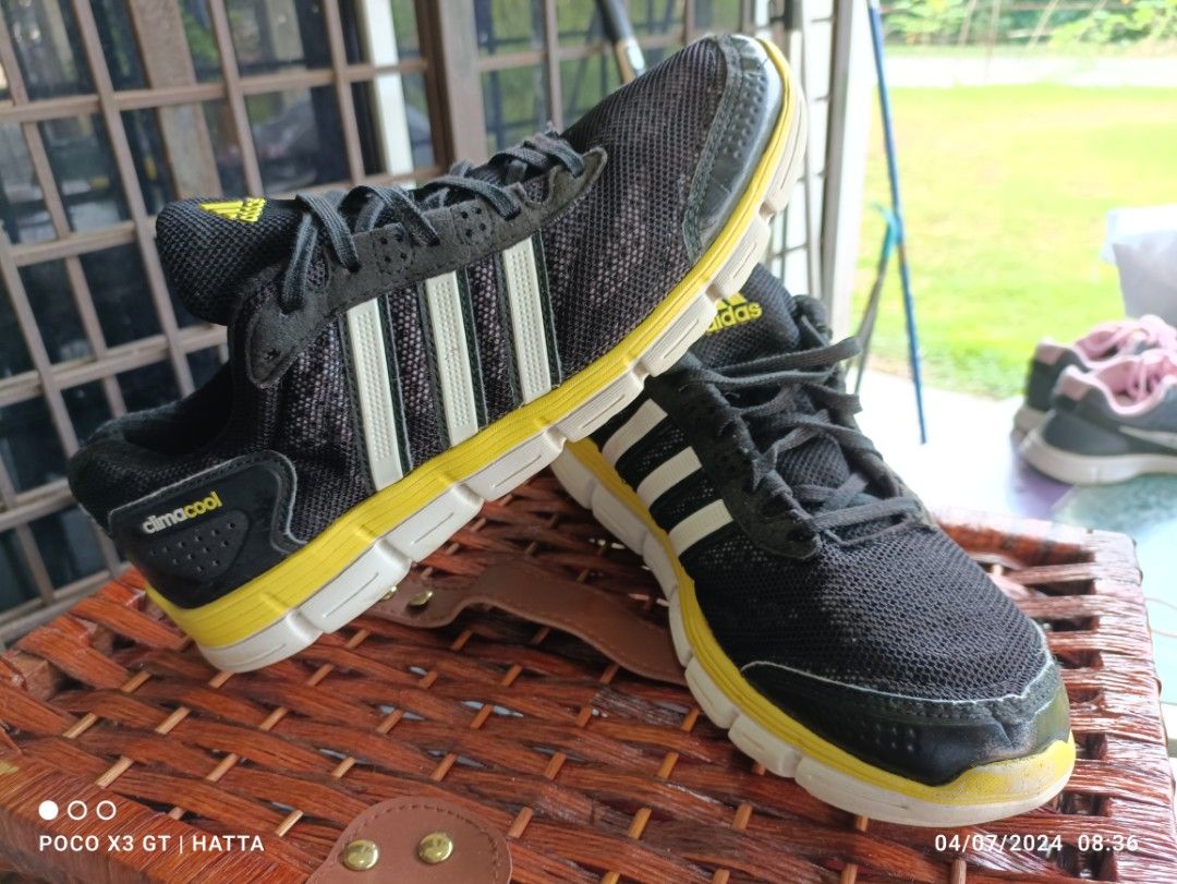 Climacool shoes black yellow clearance