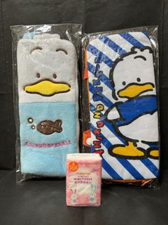 (只餘 1 件）Sanrio Ahiru No Pekkle AP鴨 肥鴨 貝克鴨 鴨仔 ~  手提遮袋64184246700291110