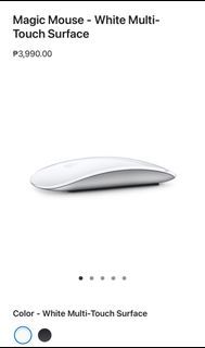💯 AUTHENTIC APPLE Magic Mouse-White Multi Touch Surface