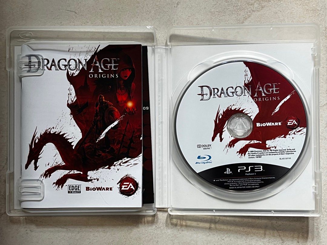新品未開封　PS3  Dragon Age： Origins セット販売 PS3 Dragon Age Origins 10039 Japanese ver from Japan