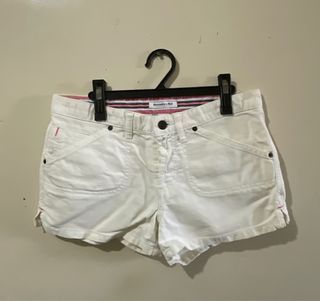 Abercrombie & Fitch White Shorts