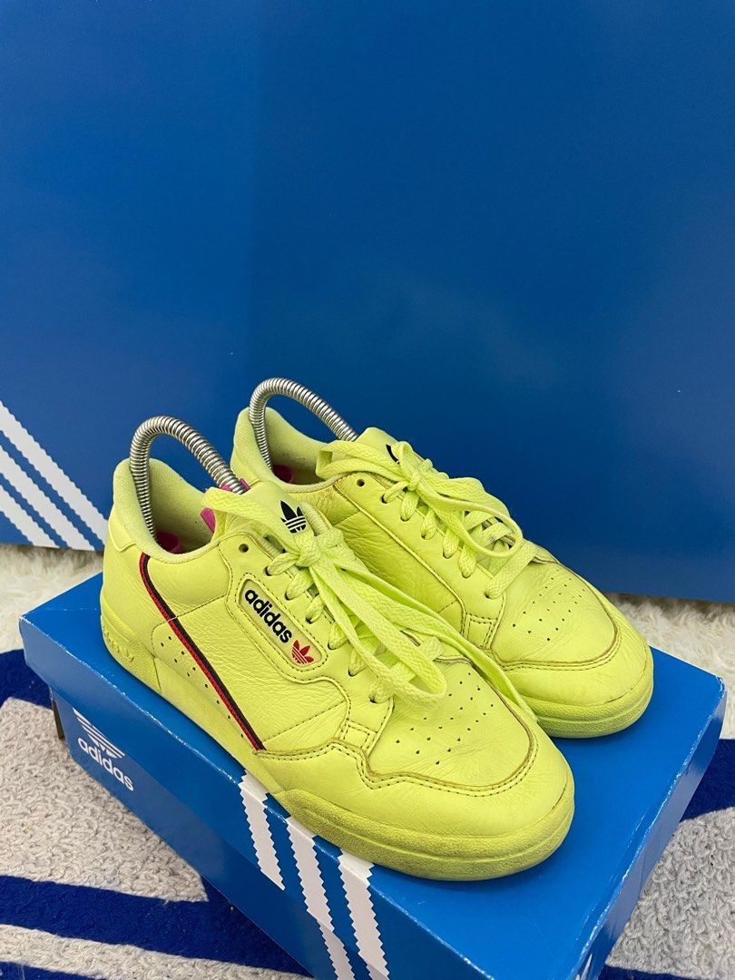Adidas continental 80 semi frozen yellow deals