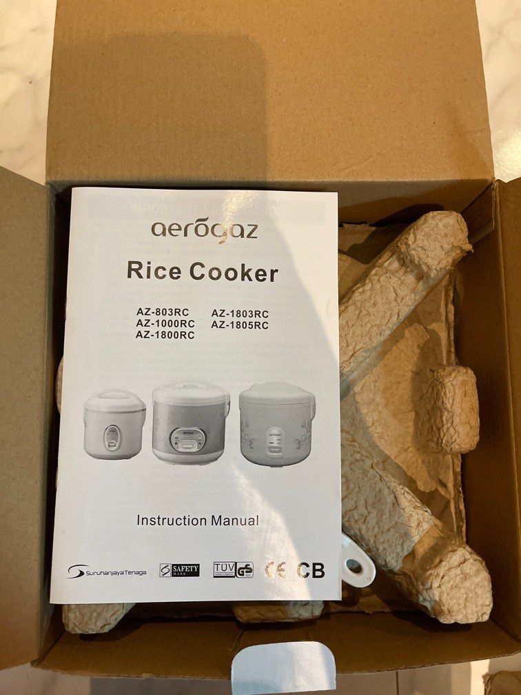 Aerogaz Rice cooker, TV & Home Appliances, Kitchen Appliances, Cookers ...